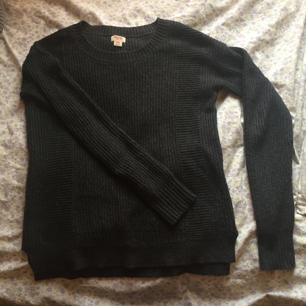 Charcoal grey sweater